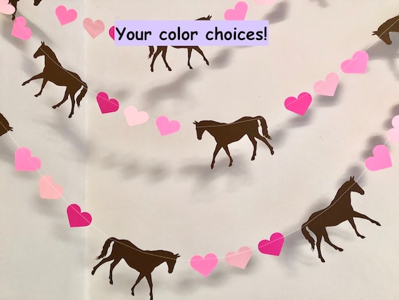 Horse Birthday Decorations Cowgirl Birthday Decorations Etsy