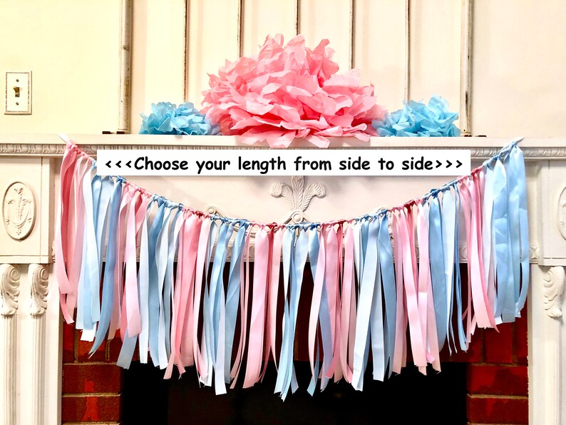 Pink Or Blue Baby Shower Decorations Buck Or Doe Banner Etsy Pink Or Blue Baby Shower Decorations Buck Or Doe Banner Etsy