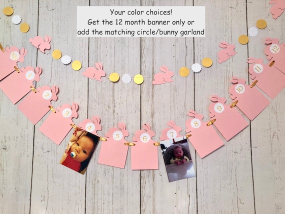 New 7x5ft Cute Bunny Girl 1st Birthday Party Backdrop Pink Rabbit Some Bunny One First Birthday Cloud Stars Balloons Easter Photography Background Photo Banner Poster