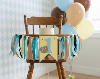 ONEtoberfest 1st Birthday Banner - Pretzel themed Party Decorations