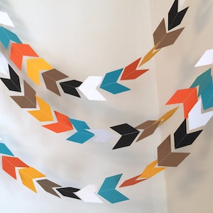 Arrow Garland: Wild One Birthday, Woodland Baby shower Decor