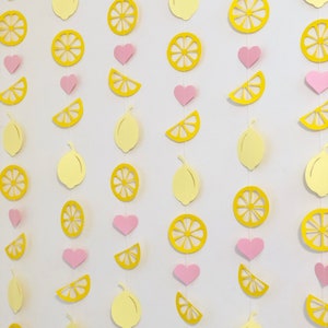 Lemon Bridal shower Decorations - She Found Her Main Squeeze - Lemon Backdrop- Lemon First Birthday Decor - Lemonade Stand Photo Prop