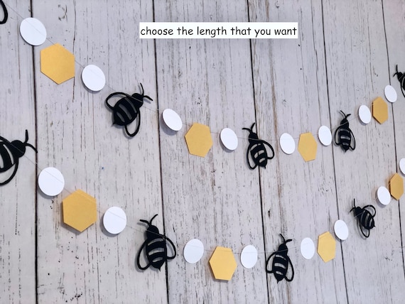 Bee Ribbon Bunting - FREE Shipping - The Party Teacher