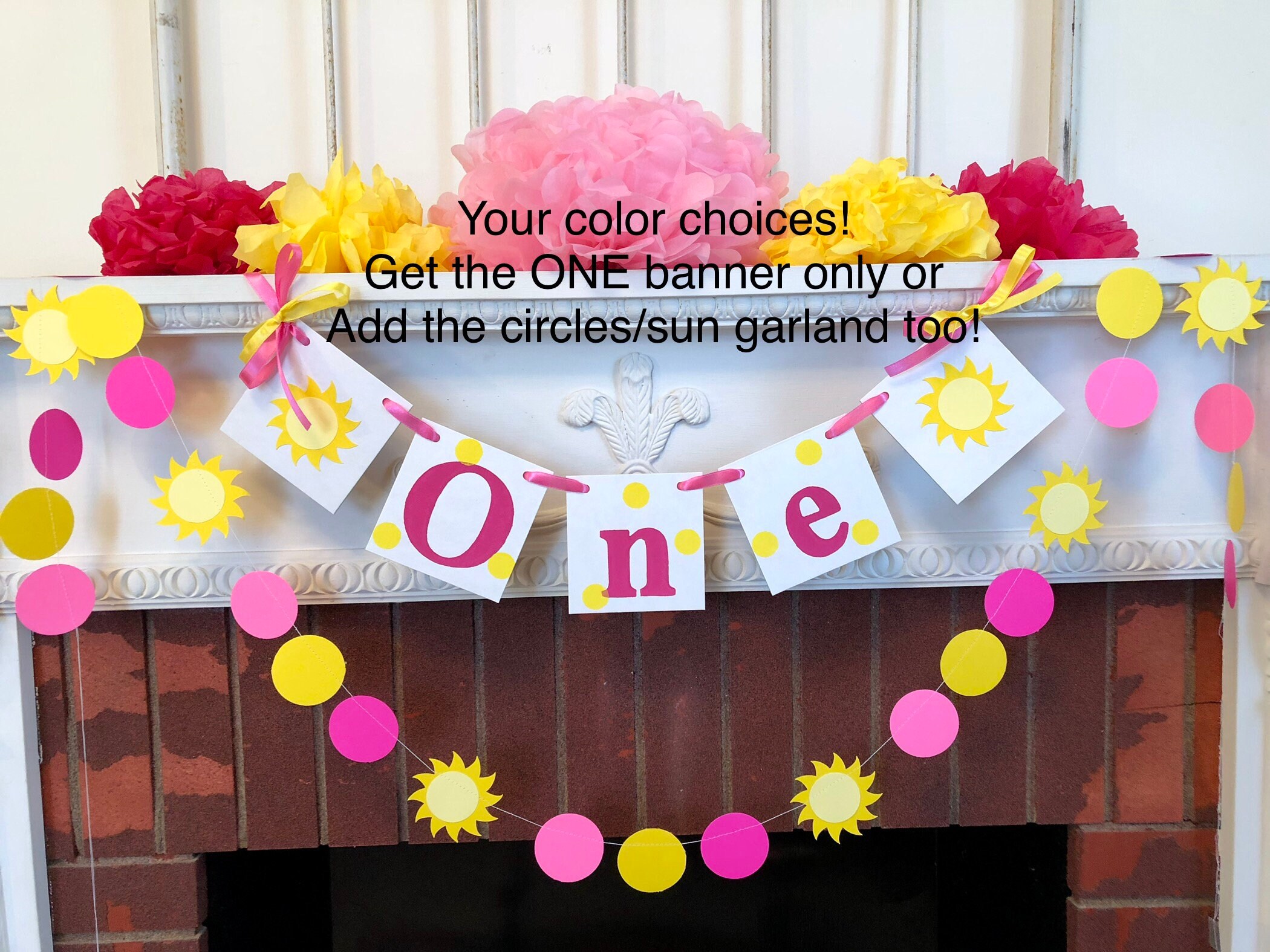 You Are My Sunshine Birthday Decorations Baby S 1st Etsy