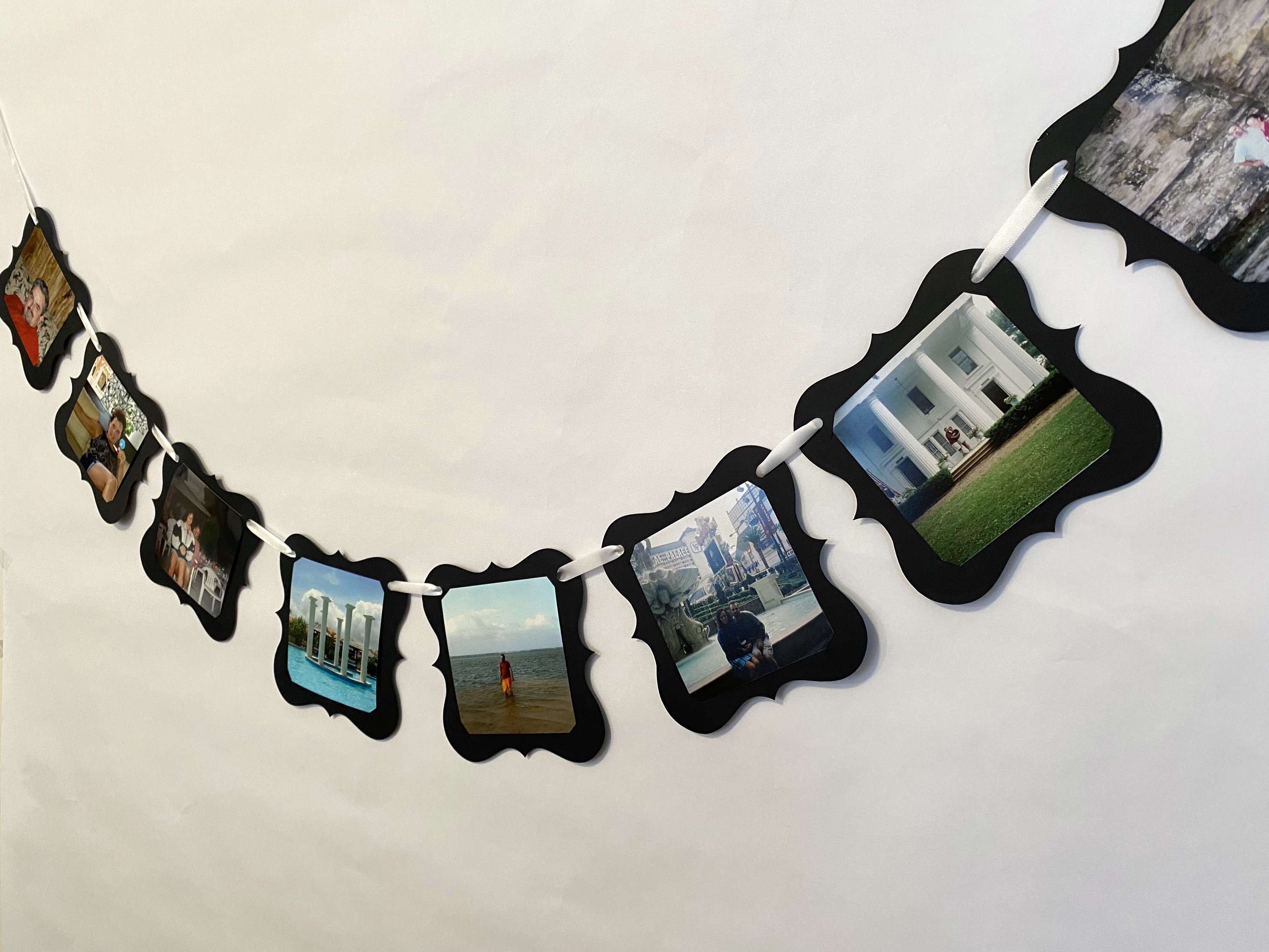 Photo Banner, Bridal Shower Decoration, Engagement Party Decoration, Party Decor, Bridal Shower Banner, Photo Garland, Wedding Shower Decor