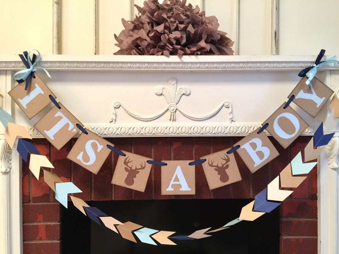 Little Buck Baby Shower Decorations Oh Deer Baby Shower Etsy