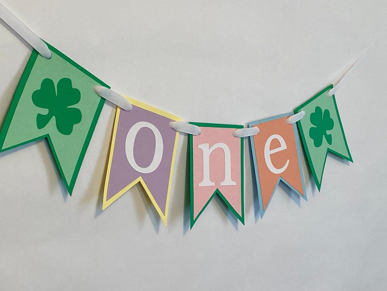 st patricks day 1st birthday theme