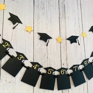 Graduation Photo Banner- Graduation Party Decorations- K-12 Pictures Sign- 2025 High School Grad - Class of 2025 Graduation - 8th Grade