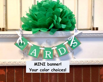 Cards banner - Mini Cards Banner- Graduation Party Decorations- Wedding Cards Banner - Cards box Graduation Cards Sign- Cards Box Banner