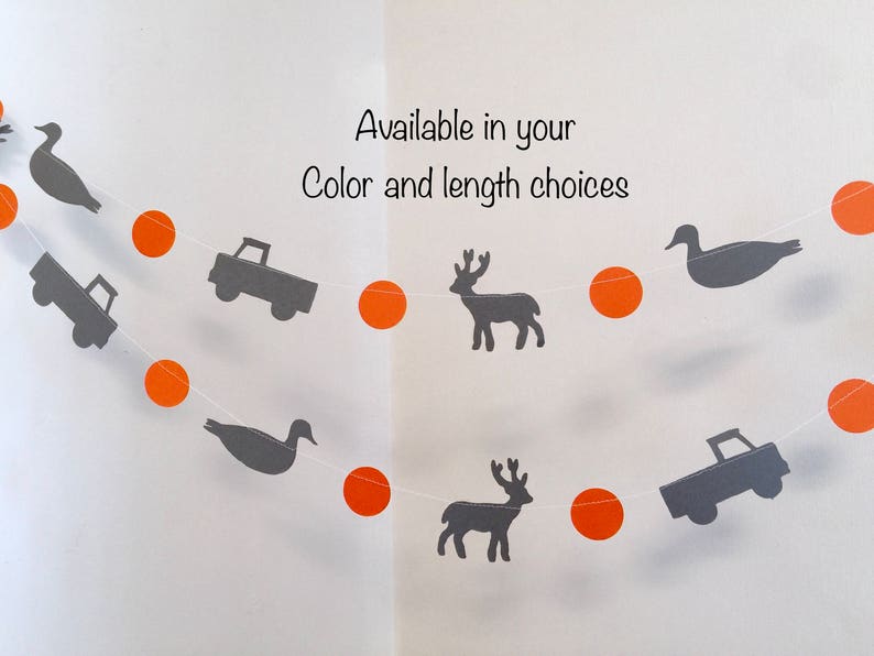 Gray Oh deer baby shower Decor Ducks Trucks and Eight Point Bucks birthday decorations Buck woodland baby shower your color choices