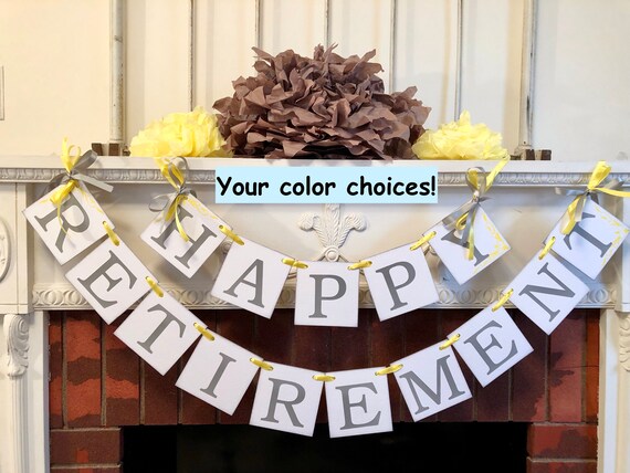 retirement decorations for a woman