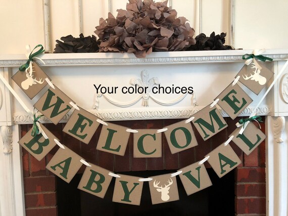 Lil Buck Baby Shower Decoration Buck Hunting Baby Shower Oh Deer Lil Buck Baby Shower Decoration Buck Hunting Baby Shower Oh Deer