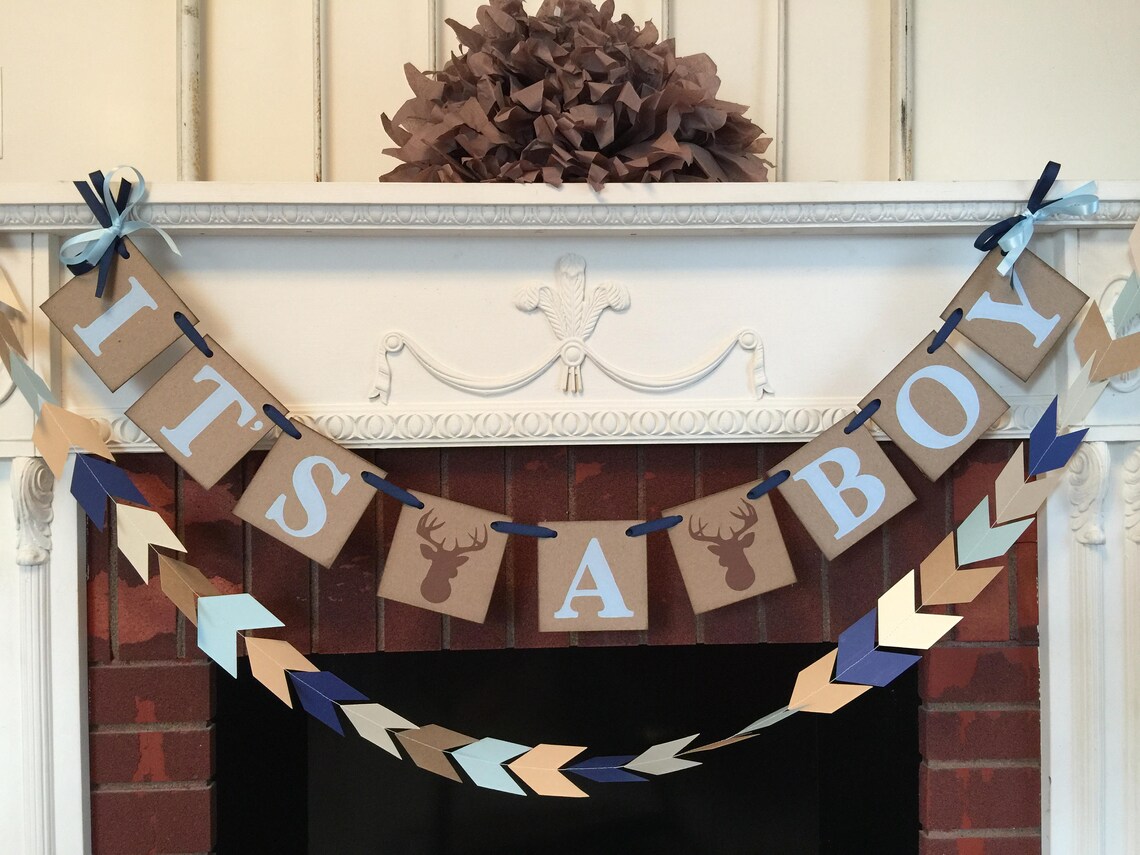 Little Buck Baby Shower Decorations Oh Deer Baby Shower Etsy