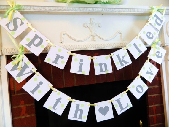 Baby Sprinkle Baby Shower Decorations Gender Neutral Shower Etsy