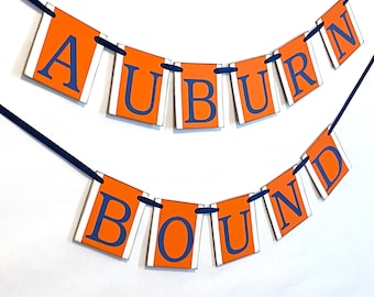 College Bound Banner - Graduation Decorations - Custom University Sign - Grad Party Garland - High School Graduate- Custom Banners