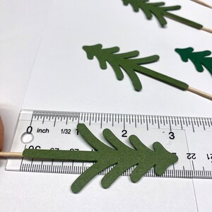 Evergreen Tree Cupcake Toppers: Camping 1st Birthday Party - Etsy