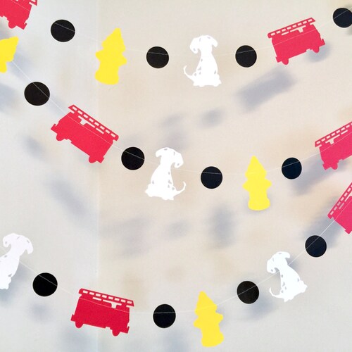 Fire Truck Birthday Candle Etsy