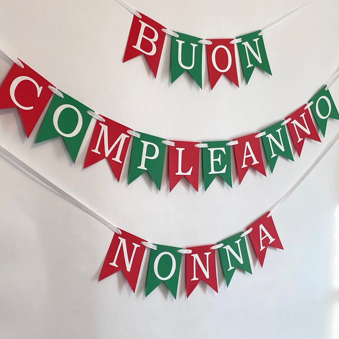 Bn-JieJi-13 Stendardo Compleanno – Banner In Tessuto Lungo 1,8 M Con 18 Pezzi, Riutilizzabile Per Feste