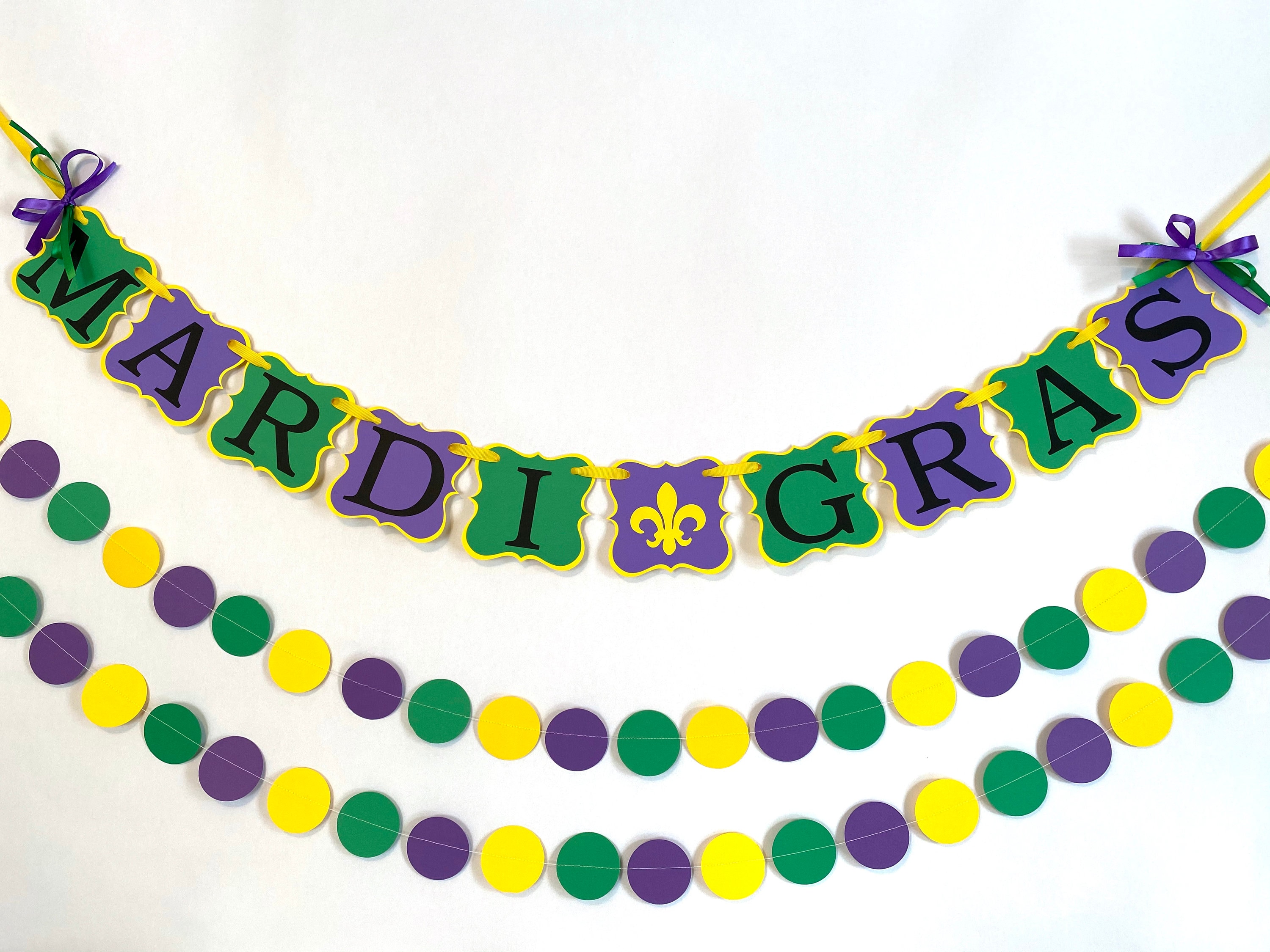 Mardi Gras Decorations, Mardi Gras Banner , Mardi Gras Party Decorations, Mardi  Gras Party Banner, Fat Tuesday Decorations -  Norway