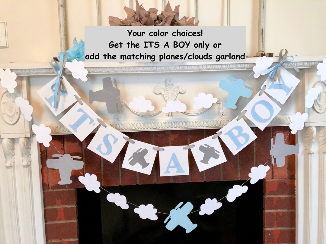 Fishe or Fishe Banner, Fish Themed Baby Shower, Fishing Baby