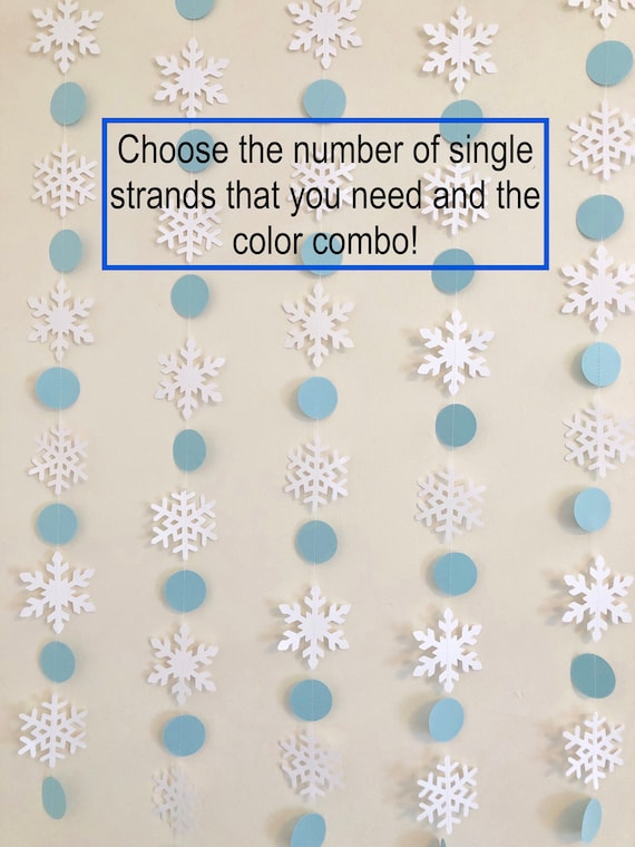 Winter Baby Shower Decorations , Snowflake backdrop , Snowflake First