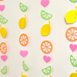 Lemon Bridal shower Decorations - She Found Her Main Squeeze - Citrus Backdrop- Citrus First Birthday Decor - Lemonade Stand Photo Prop