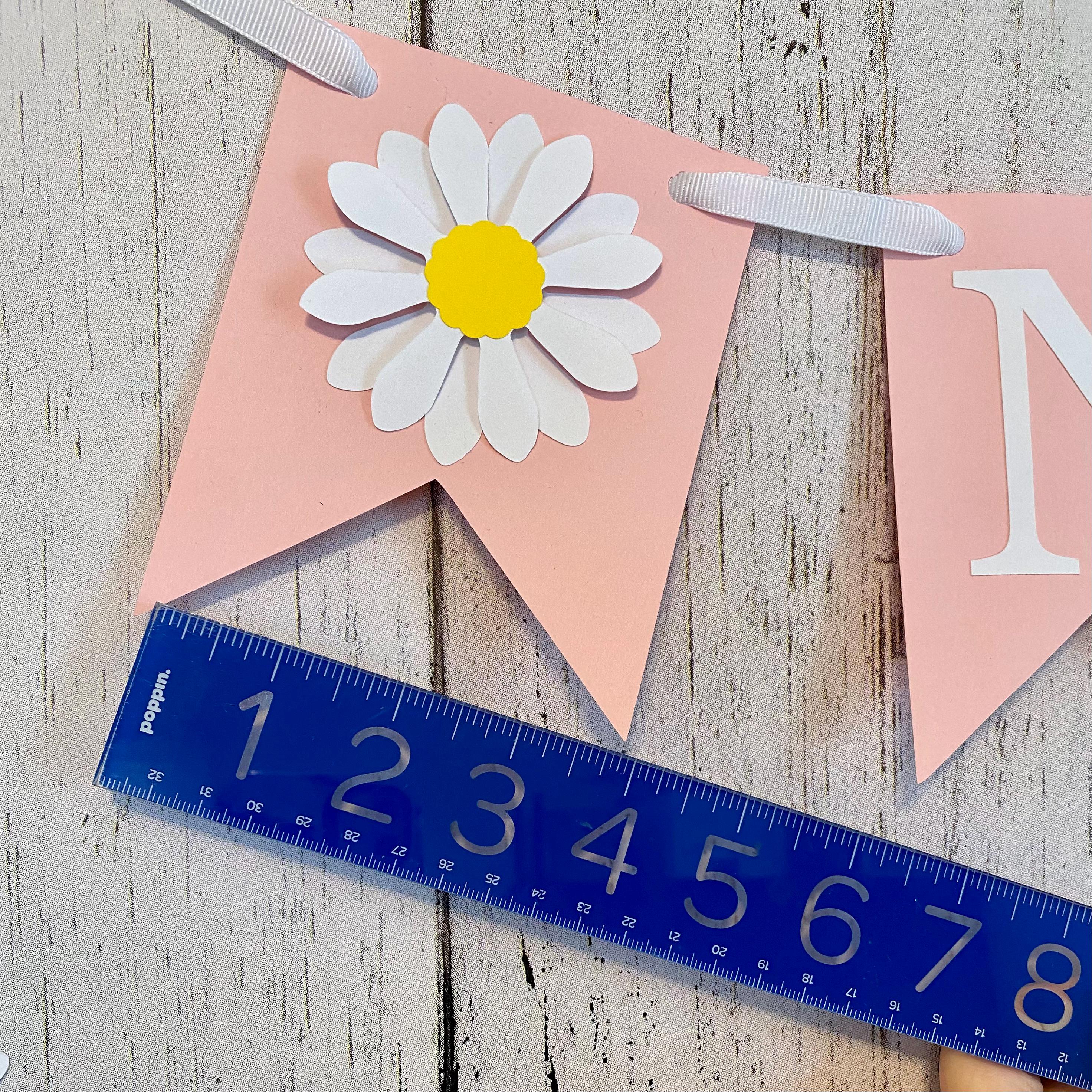 Daisy 1st Birthday Banner: Purple ONE High Chair, Photo Garland - Etsy
