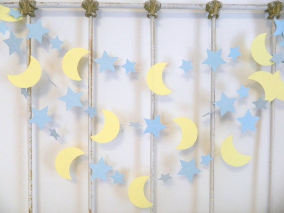 baby shower moon and stars decorations