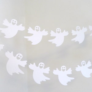 Halloween Decorations Halloween Garland Ghost Decoration Spooky decor Halloween Party Decor Classroom Decor image 3