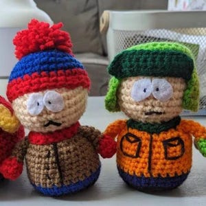 Crochet south park characters