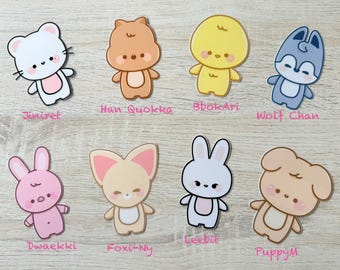 SKZOO Stray Kids Waterproof stickers | Kpop Car Decals