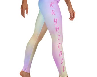 Suikerspinroze legging