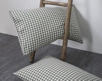 Gingham Cotton Fabric, Material By The Yard
