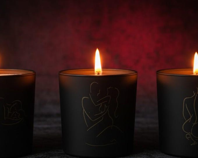 Professional massage candles, ornamental, scented ,spa recommended,candles for those looking for love.
