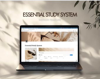 Minimalist Study Planner | ADHD Routine Tracker | Gamified Discipline System | Notion Template