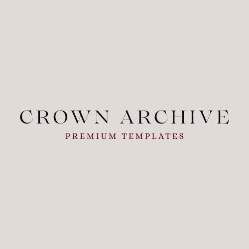 Crown Archive Box CrownArchive - Etsy