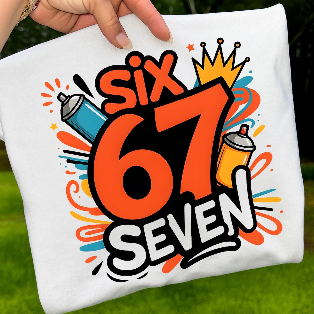 Rusty Number 67 Graffiti Number 67 Design, Street Art SVG PNG PDF (instant Download) - Etsy
