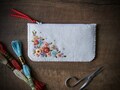 Wool Felt Coin Purse Wallet ø Small MakeUp Bag ø Hand Embroidered ø Personalised Gift ø LoftFullOfGoodies product logo