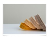 Wool Felt Stack Bracelet Wristband Cuff ø Sand Dune ø LoftFullOfGoodies