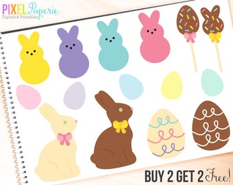 easter clipart candy clip art digital bunny egg chocolate - Easter Candy Clipart