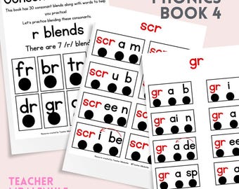 Fun With Phonics Book 4: Decodable consonant blends