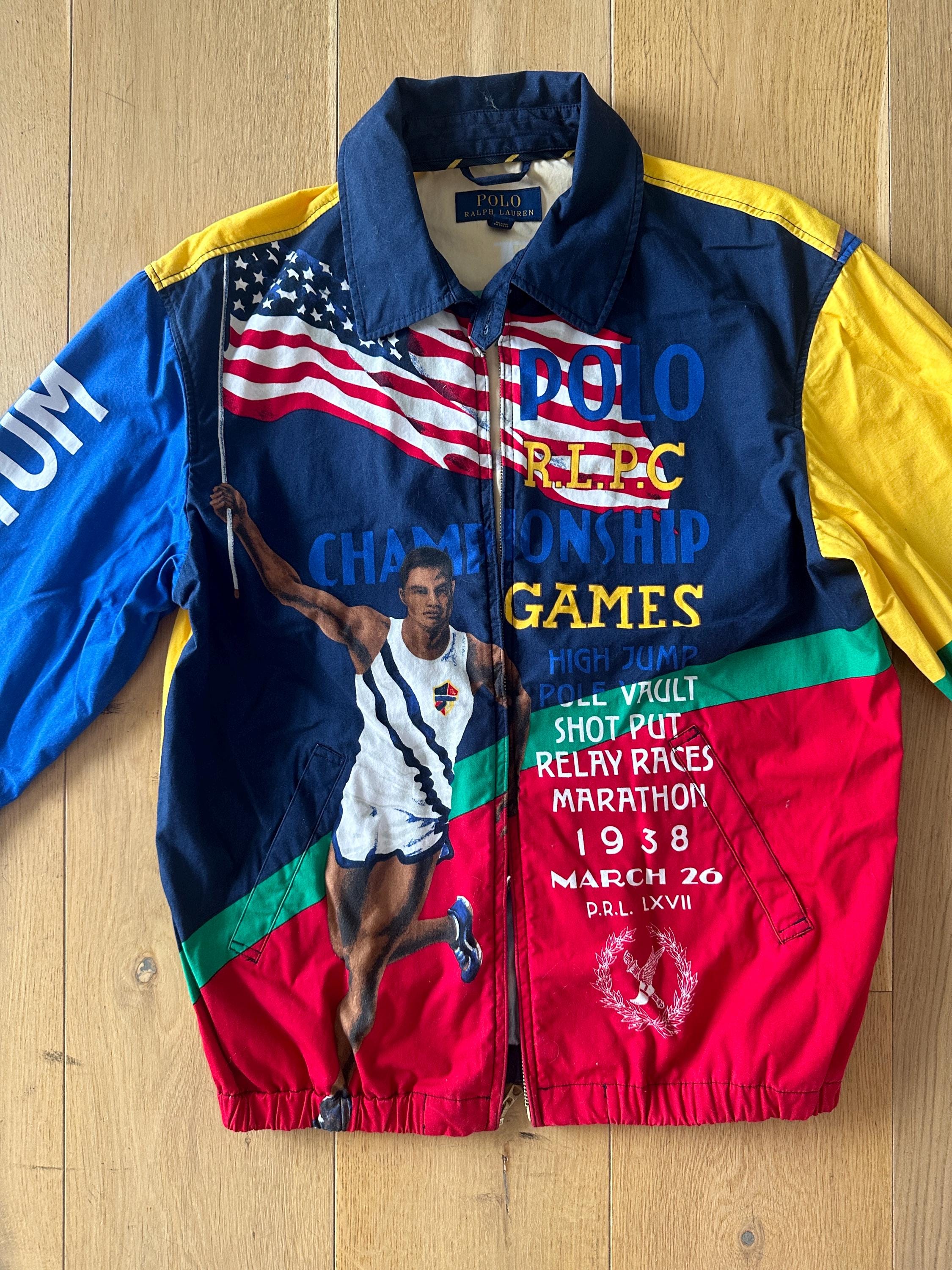 Polo Ralph Lauren Bayport Olympic Windbreaker Jacket - Etsy