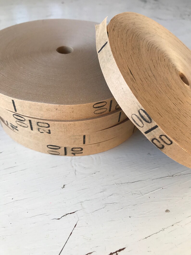 Vintage German Paper Tape Roll Etsy