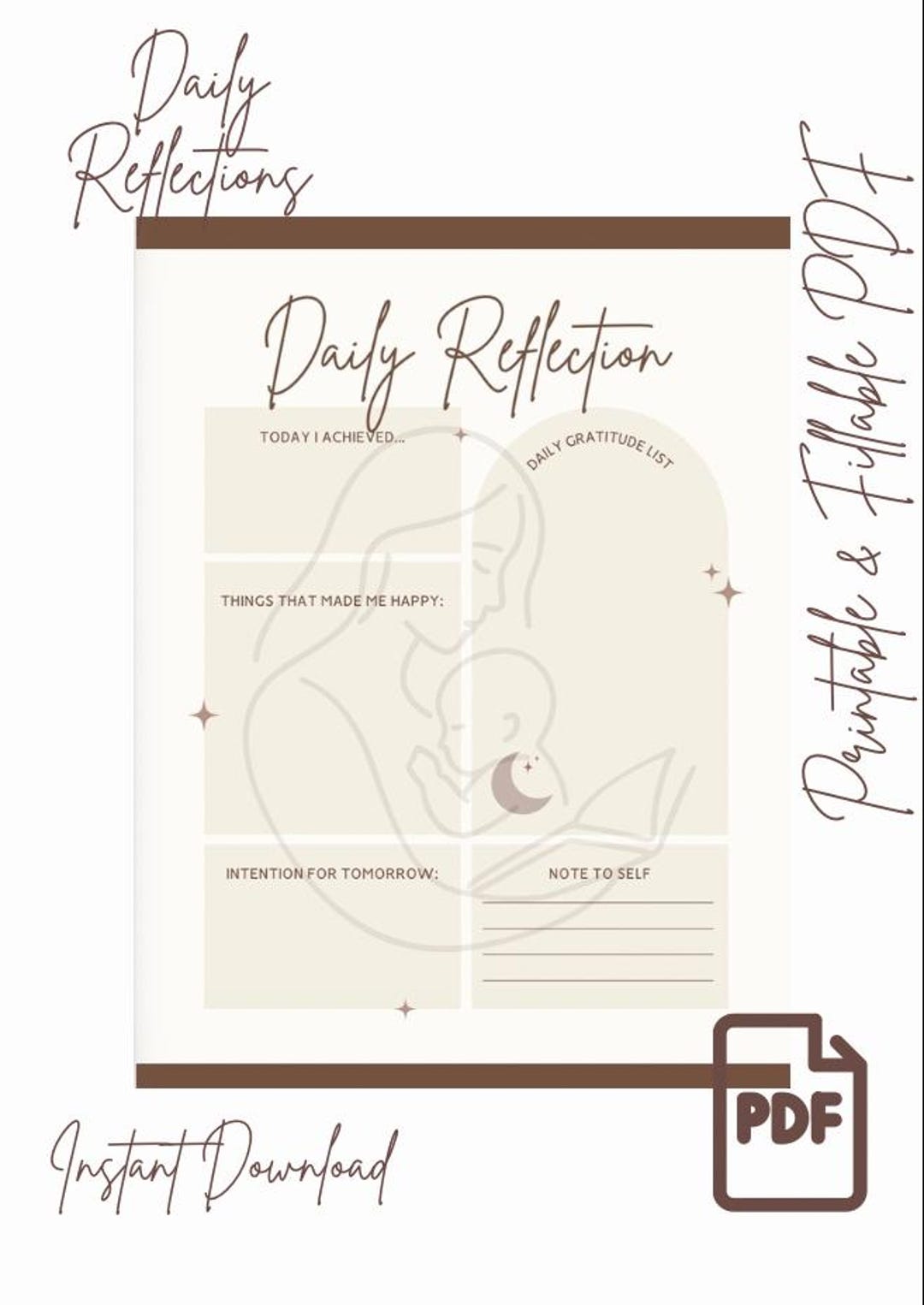 Printable Daily Reflection Journal - Etsy