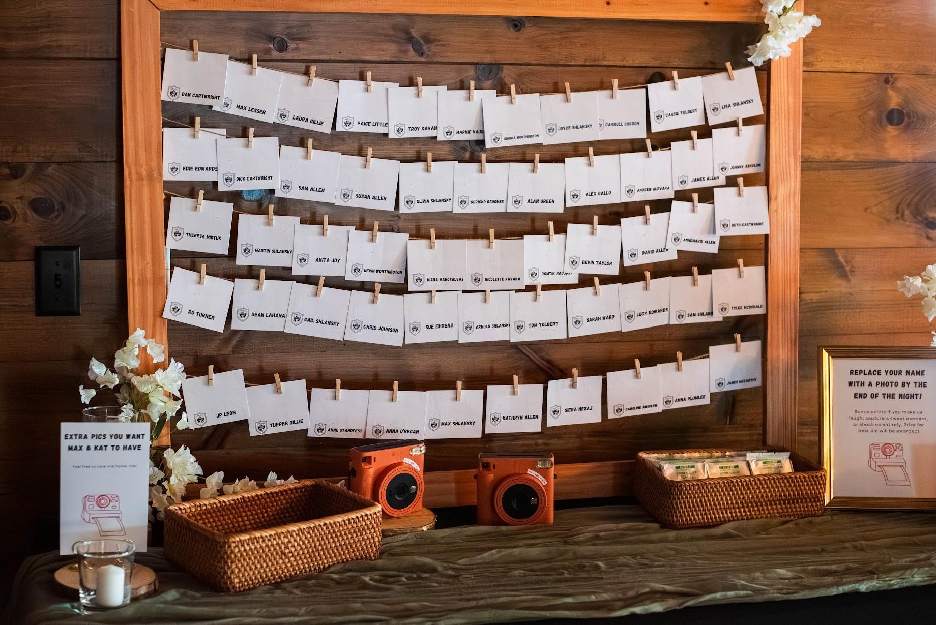 Rustic Clothespin Photo Frame