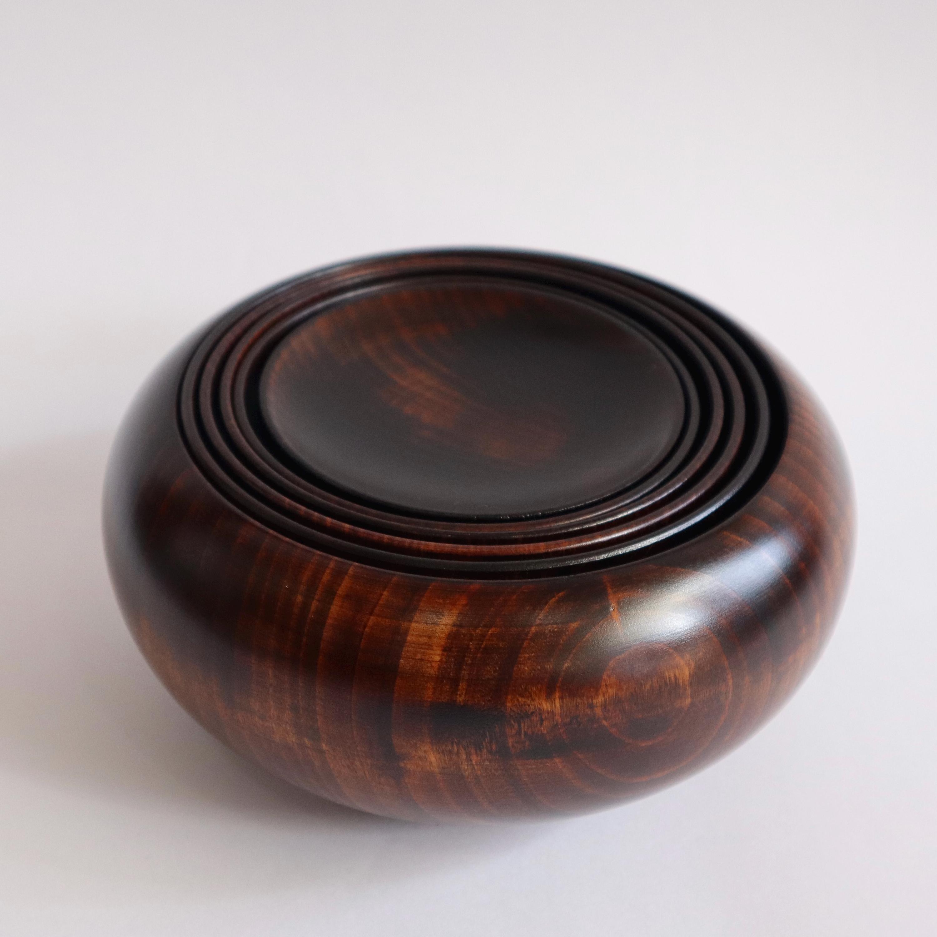 Japanese Lacquer Nesting Bowls - Etsy