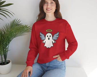 Holy Ghost Crewneck Sweatshirt -  Unisex Sweater,  Cozy Gift, Casual Wear
