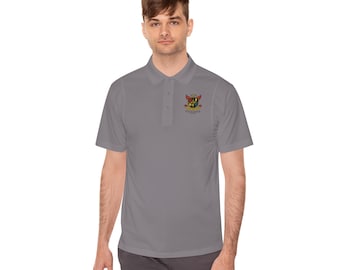 Men's Moisture-Wicking Polo Shirt – Ezekiel's Crest Design, Sportswear
