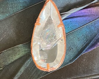 Phantom Quartz // Talisman // Copper // Crystal // Pendant // Free Shipping