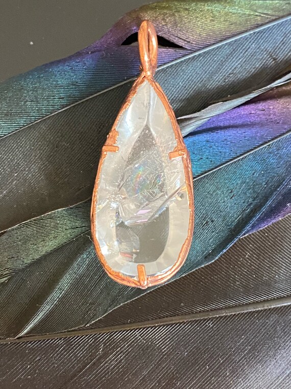Phantom Quartz // Talisman // Copper // Crystal // Pendant // Free